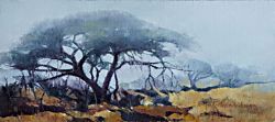 Morning Mist - Kruger Park | 2013 | Oil on Canvas | 30 x 43 cm